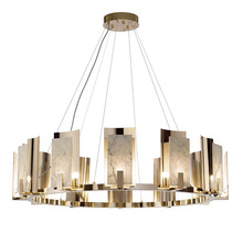 中式西班牙云石别墅客厅灯餐厅卧室创意书房饭厅大堂包间装饰吊灯