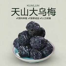 代发新疆特产天山乌梅干零食原味野生天山大乌梅酸梅干果干蜜饯