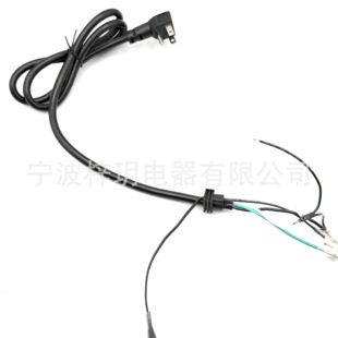 NEMA 5-15P��ʽ90�ȏ��^�����Դ�� ƽ�^��Ҏ���^16AWG