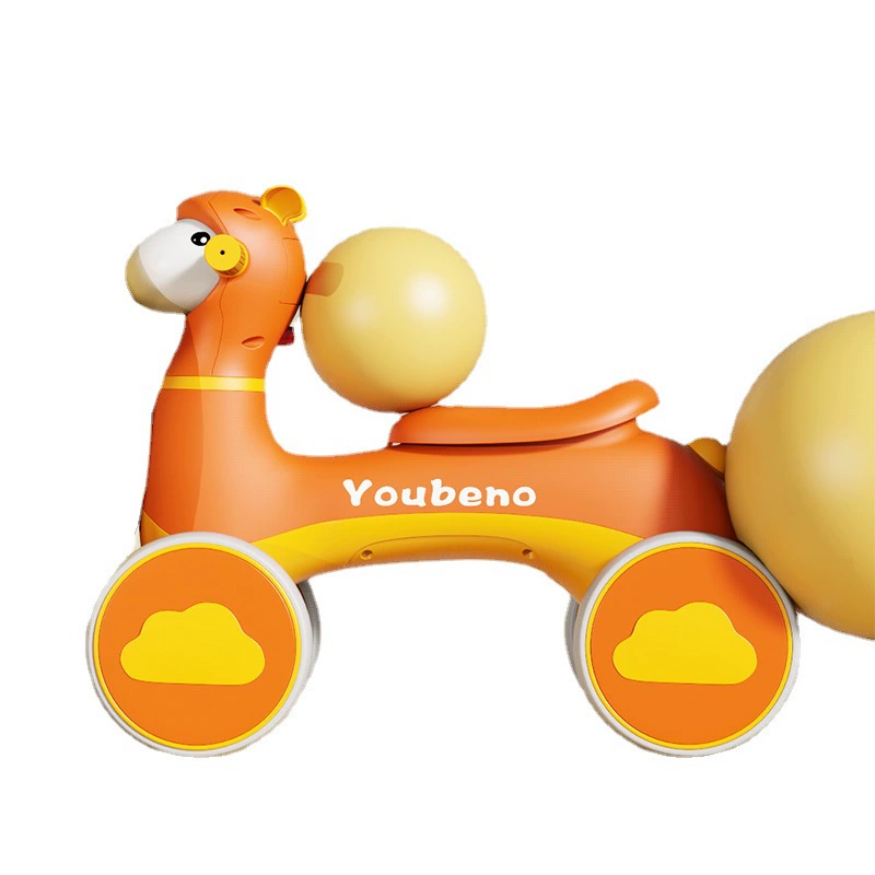 Детский баланс-байк, альпака, игрушка-автомобиль, ходунок, Pilsan Play Car, 1-3 года, против опрокидывания