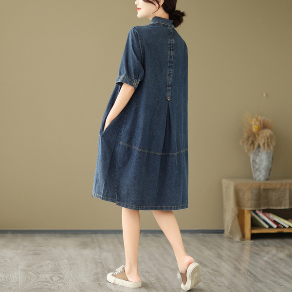Denim dress