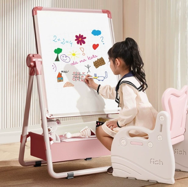 Children's magnetic drawing board, double-sided tubing, erasable watercolour, custom-made, training, graffiti