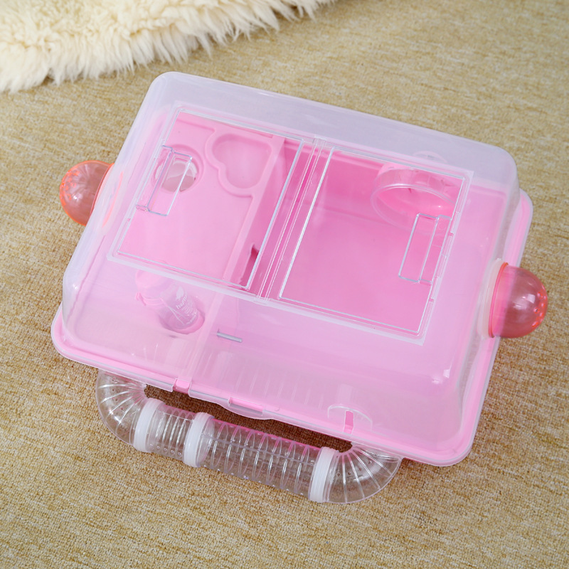Manufacturer Petpol Transparent Viewing Cage Luxury Villa Hamster Cage Pipe Cage DIY