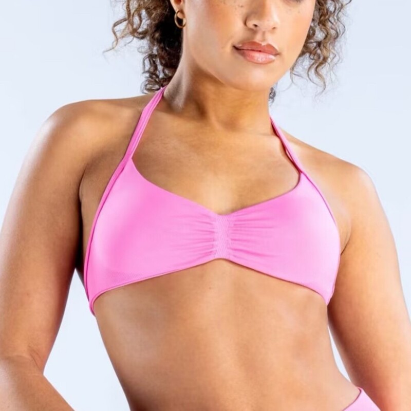 Beautiful Back Sports Bra, High Elasticity, Fully Matte, Ultra-Soft Nylon, Halter Neck, Beautiful Back Sports Bra, Sports Yoga Tank Top