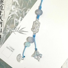 【代号张邈】手工串珠印象挂件挂饰手机链咕本咕卡挂件手作简约