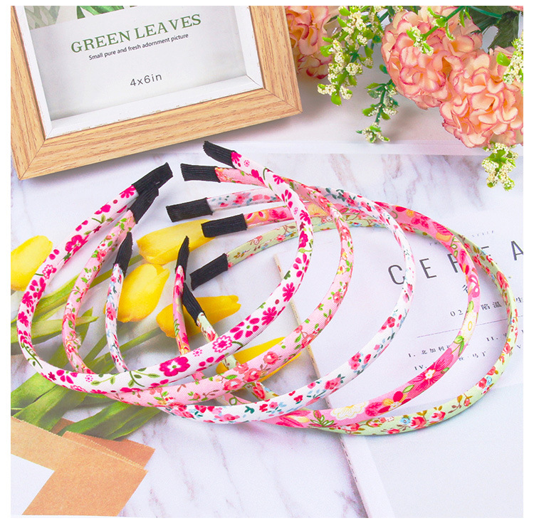 Fashion Flower Plastic Hair Band 1 Piece display picture 1