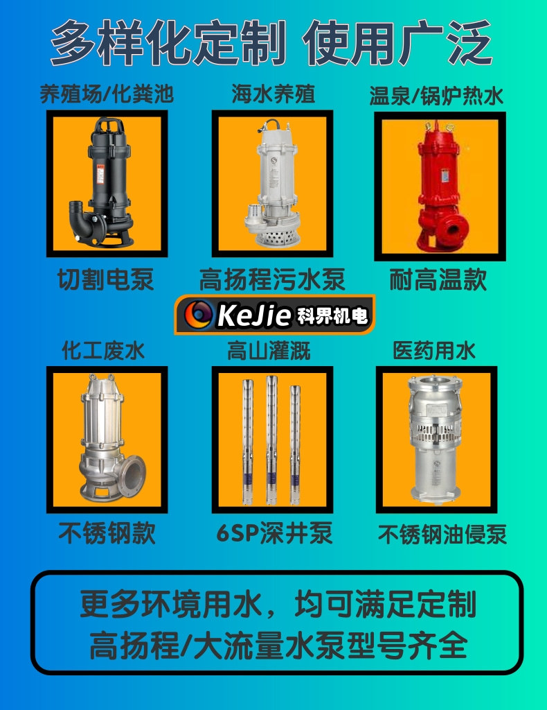 上海科界机电制造有限公司污水泵详情19