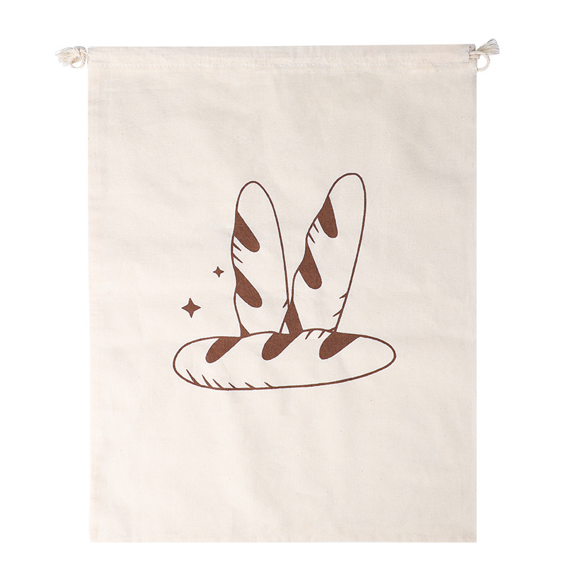 토스트 빵 가방 31*38CM, 흰색