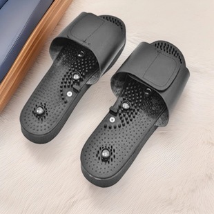 Electrotherapy Shoe Physiotherapy Instrument Massager Electrotherapy Accessories Foam Electrode Slippers Pin Type Heat Therapy Foot Massage