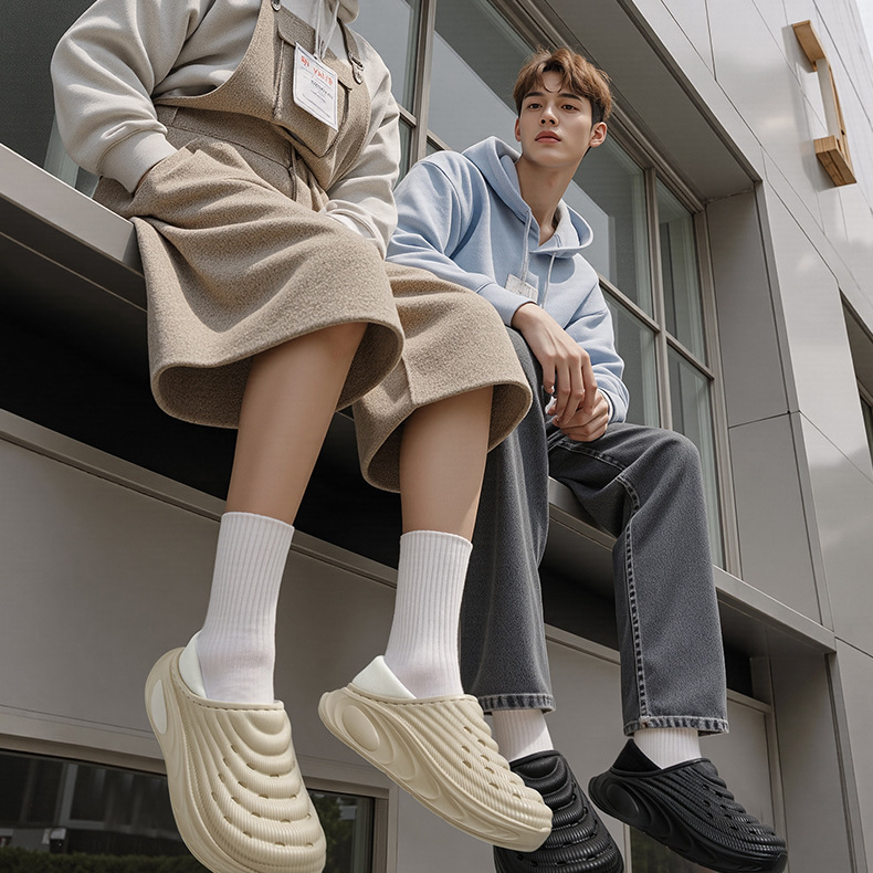 Waterproof Warm Slippers For Women Non-slip Thick-soled Plush_voghion.com