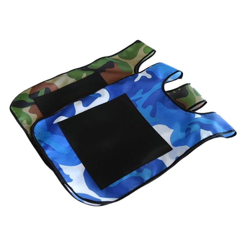 Jersey pegajoso de los niños evitando los apoyos del juego kindergarten chaleco deportes bola pegajosa al aire libre confrontación jugando tirando objetivo pegajoso