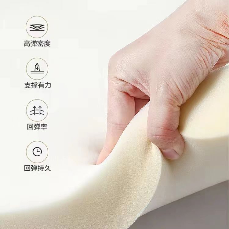 Cojines suaves de cabecera de cama de aire crema cubierta de cabecera bolsa suave para proteger la cintura almohada respaldo dormitorio de niñas alquiler desmontable y lavado