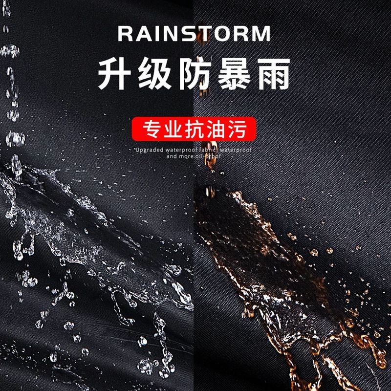 Two-Piece Raincoat and Rain Pants Set, Full-Body Heavy-Duty Rainstorm Protection, Reflective, Cycling, Outdoor, Duty, Flood Control, Adult Poncho