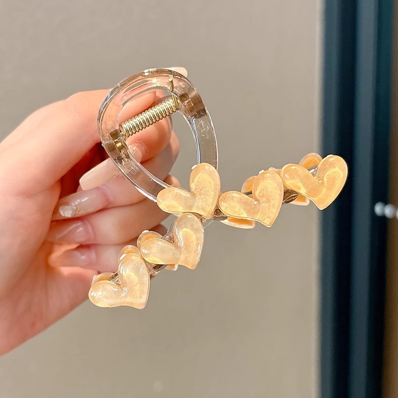 Otoño y invierno gracioso clip de agarre grande más simple clip de pelo de viento para mujeres detrás de la cabeza clip de pescado de alta calidad tocado