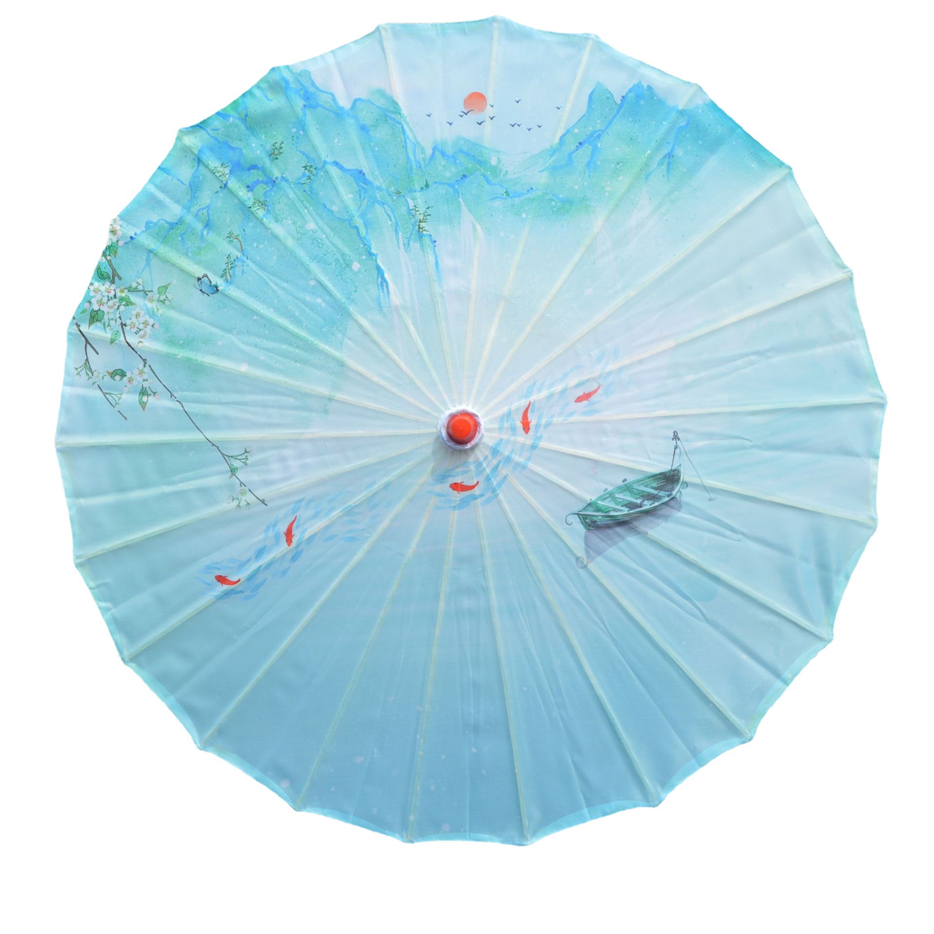 Directo de fábrica paraguas de papel aceitado techo paraguas decorativo femenino hecho a mano estilo antiguo danza hanfu paraguas de seda de estilo chino lote