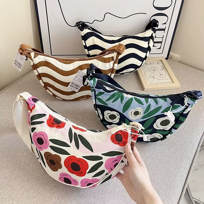 Однодневная сумка U-сумка для пельменей сумка подмышка сумка легкая регулируемая сумка через плечо цветной заметный m468673