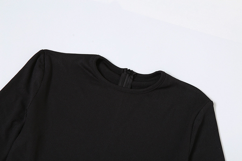 Autumn Winter Women Clothing Solid Color High Waist Tight Sports Fitness Jumpsuit