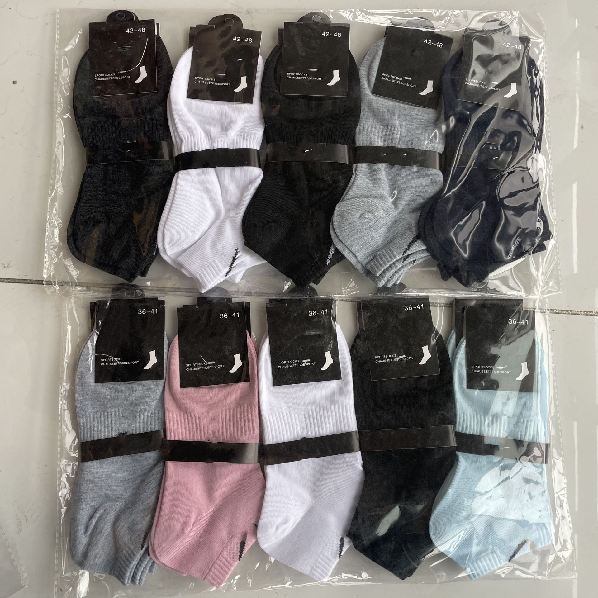 Trendy Hook Men's and Women's Socks, Student Sports, Export Goods, Cotton Boat Socks, Wear-Resistant, Heavy Socks, Boat Socks