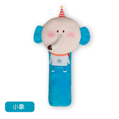 Protector Cartoon Kidsren's Sleeping Pillow | Seat belt shoulder pad - baby-elephant-large