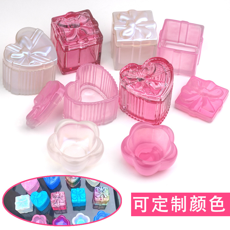 Nuevo tipo transfronterizo de alta calidad manicuría arco de cristal cuadrado taza de lavado de lápiz taza de cristal líquido taza de cristal