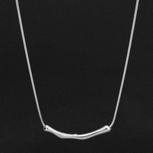 项链小众设计不规则褶皱项链气质简约ins冷淡风精致时尚颈链项链