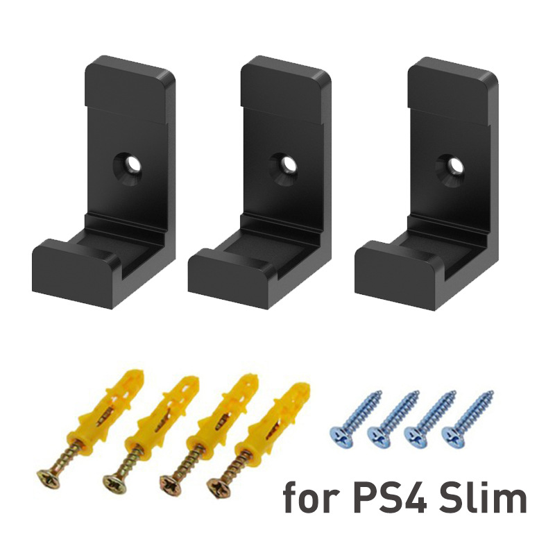 Adecuado para ps4/ps4 pro/ps4 Slim host montado en la Pared Soporte ps4 serie host montado en la pared