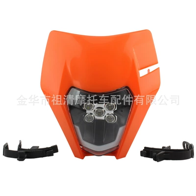 Motorcycle headlights, headlights Motorcycles, Universal Front Headlight - orange-hl101-5-3
