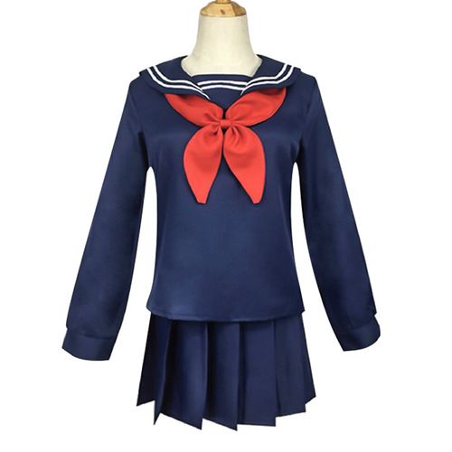 My Hero Academia Tsuyu Hasou Cosplay Costume Anime Uniform Sailor Uniform School Style JK Cosplay Costume