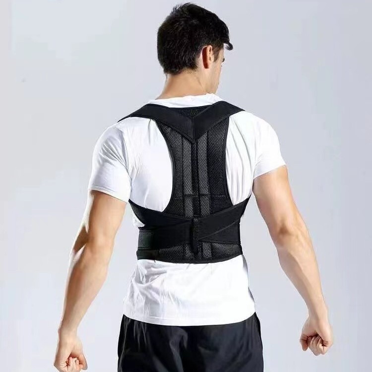 in stock adult back correction belt men's and women's spinal correction belt anti-hunchback fixed belt adjustable body shaping wholesale
