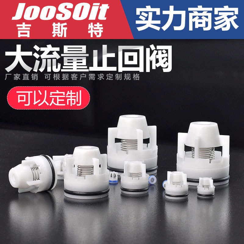 大流量止回阀4分内塞角阀6分水表管花洒单向阀止水阀止逆阀芯