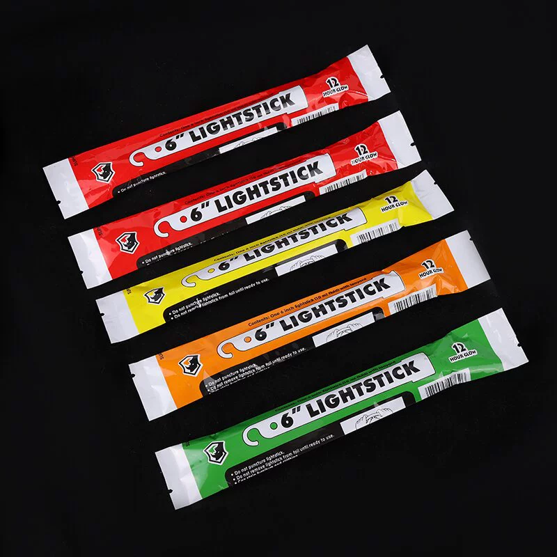 Светящиеся палочки для концертов на открытом воздухе с крючками, одноразовые светящиеся палочки в упаковке, трансграничные поставки 15cm