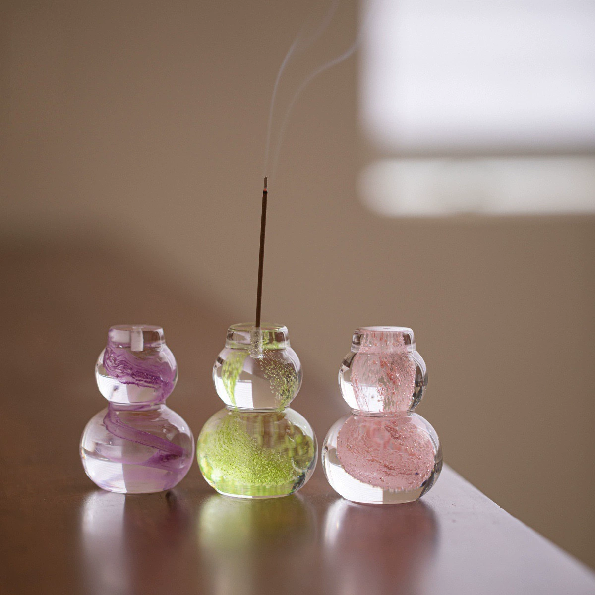 Хрустальное стекло флуоресцентная крышка для небольшого числа Hu Fu Get Home Creative Чайник Небольшой чехол для чайного стола