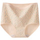 Women's Underwear Cotton High Waist Abdomen Tinting Comfortable plus size Underwear Jacquard Mom Grandma Middle-aged and Elderly Briefs