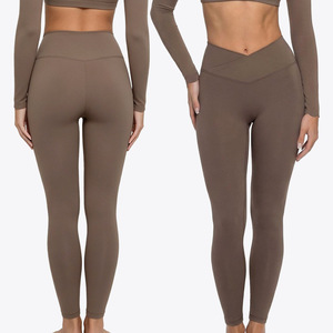 AYM036389 High-Waist Butt-Lifting Yoga Pants Breathable Aoyema wholesale