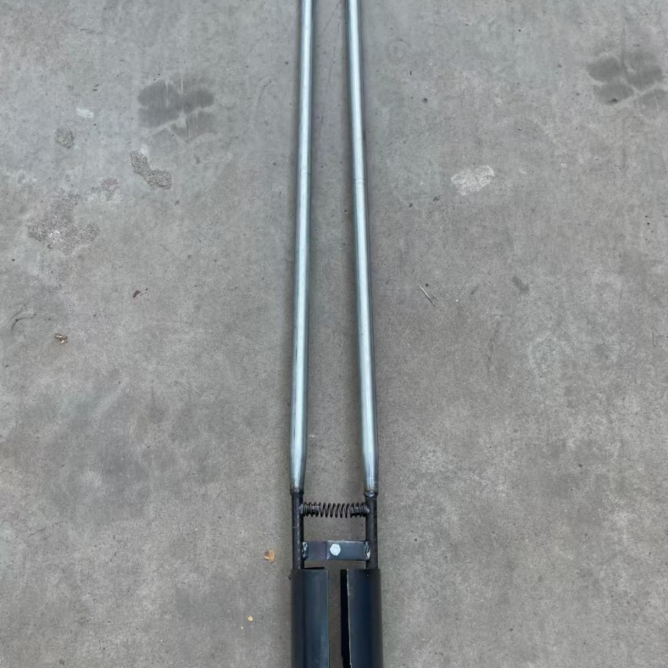 挖土挖硬土夹锹对锨掏土挖电线杆洞挖树坑洛阳铲打洞移苗