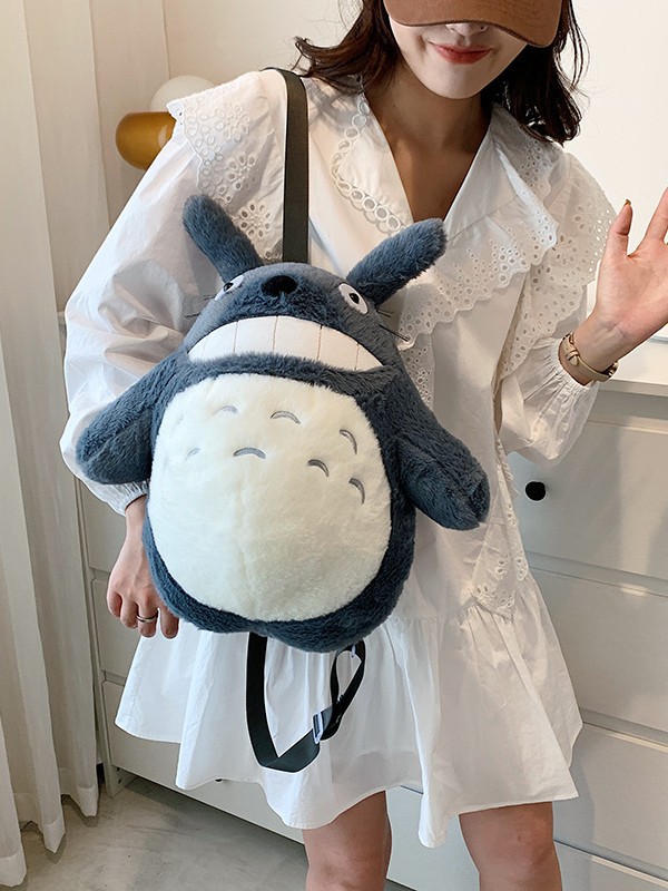 Mochila de Peluche Infantil Animada Transpirable para Uso Diario