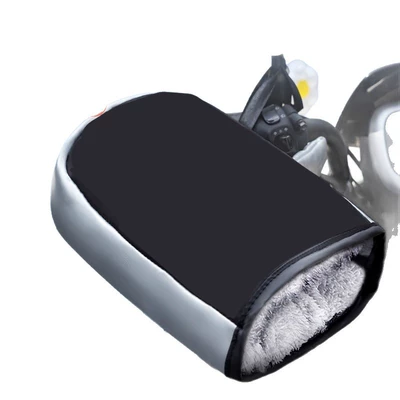 Electric Vehicle Velvet Thickened: Motorcycle Handle Cover