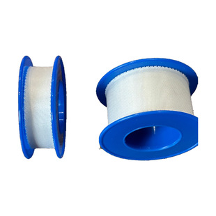 Customized White Easy Tear Breathable Soft Silk Tape for Bandaging Fixation
