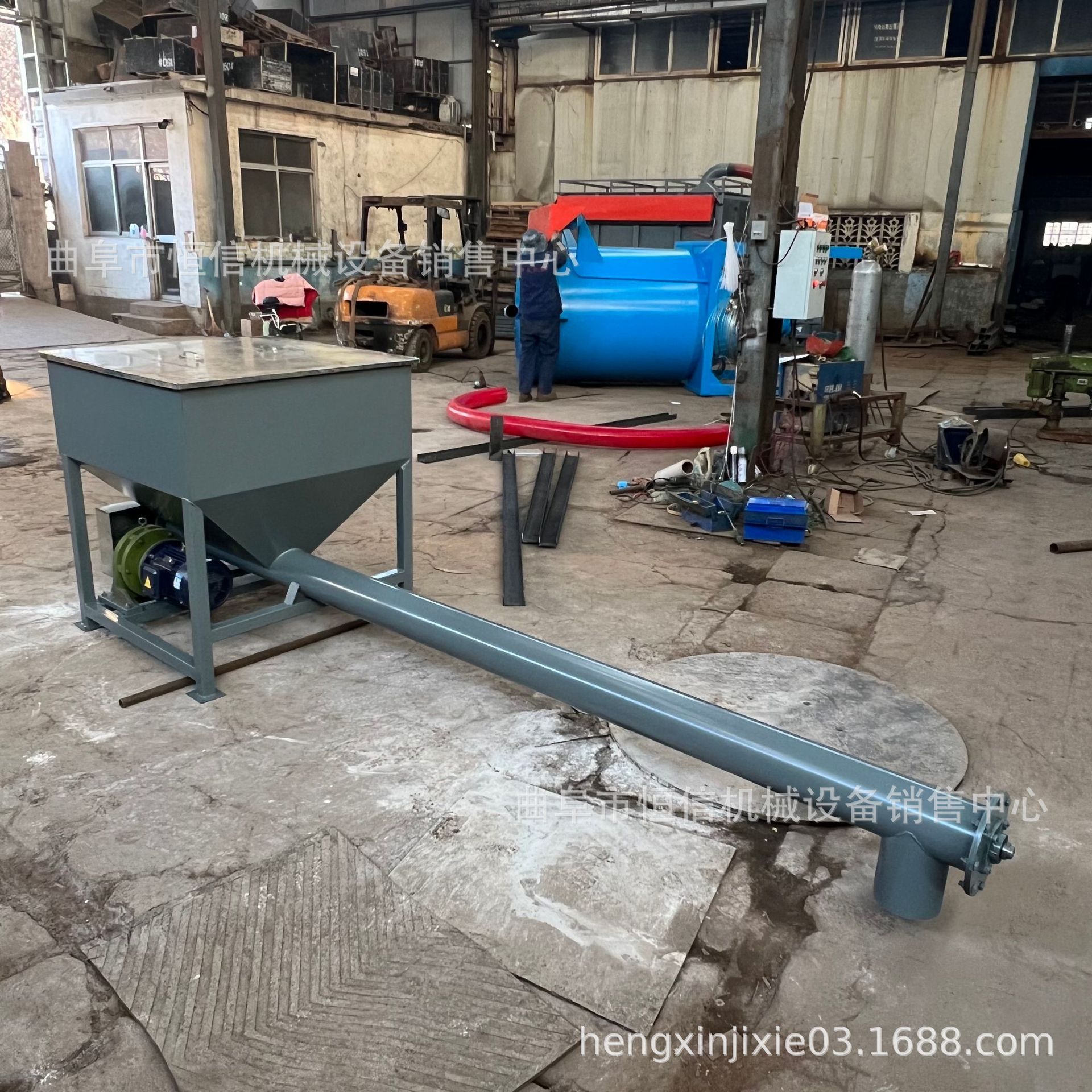 河南轻质石灰粉微小型喂料机zcjb 化工粉末单螺杆螺旋给料机 直供