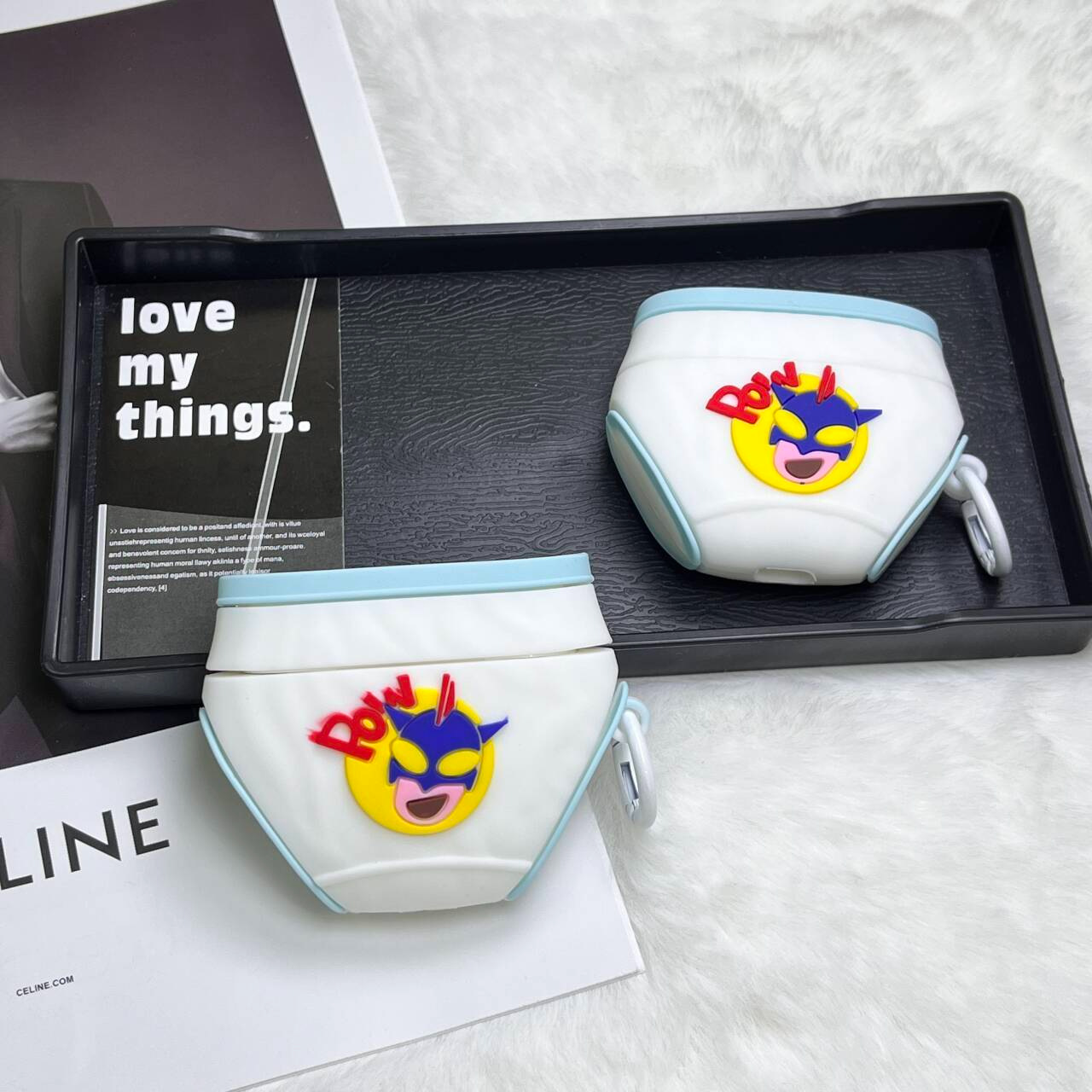 Aplicación transfronteriza airpods3 generación inalámbrico Bluetooth auricular funda protectora silicona dibujos animados pro2 generación airpods4