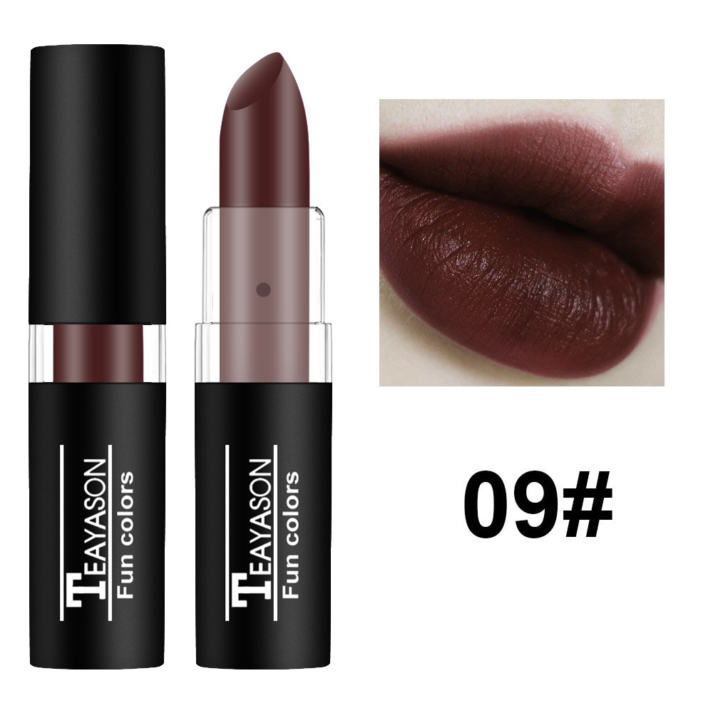 Retro Halloween Lipstick For Creative Makeup Dark Nude Olive Black_voghion.com