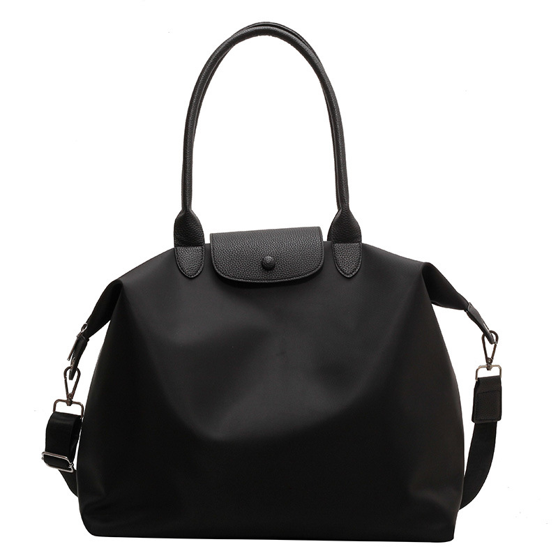 Bolsa de asas de gran capacidad de color sólido 2024 Nueva bolsa de viaje crossbody bolsa de equipaje de viaje de negocios de estilo coreano bolsa de almacenamiento simple