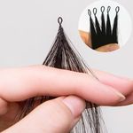 Многоразовое наращивание волос, невидимые пучки волос ручной работы изготовленные из настоящих волос для выпрямления волос, второе поколение, не оставляет следов
