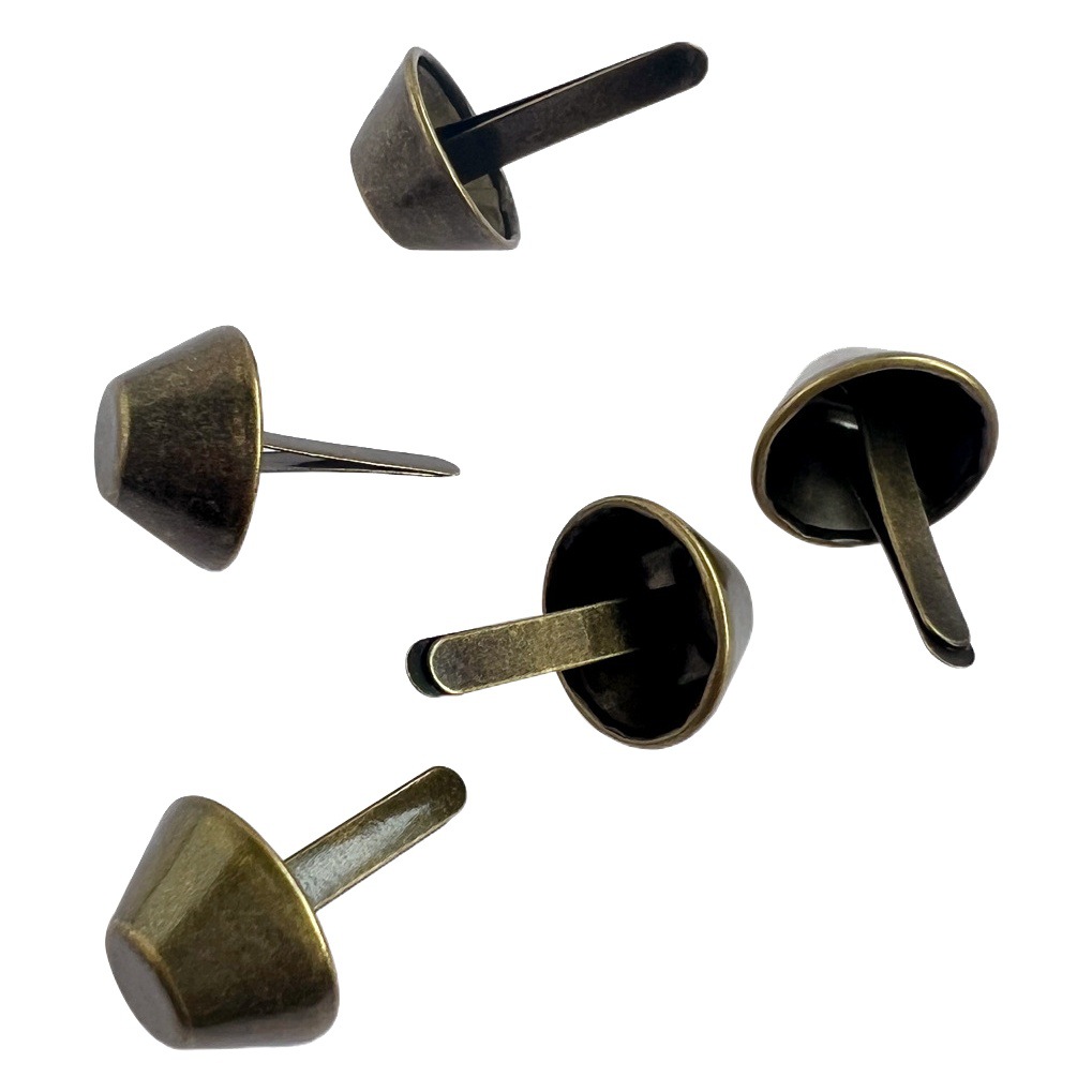 Chengyu 12mm 15mm plana de dos patas Cubo de uñas de dos pies libro de uñas de oveja de ángulo de 2 ángulos burbuja de setas de uñas