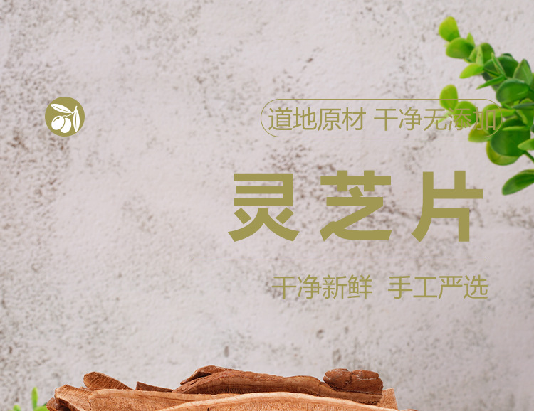 Reishi Mushroom Slices (Ganoderma lucidum) — Dried Red Reishi Ling Zhi 40g Jar key features