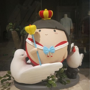 Source Manufacturer] Foam Carving Ornaments - New Chinese Style Shopping Mall Park Ornaments, Waterproof and Moisture-Proof, Support Calls