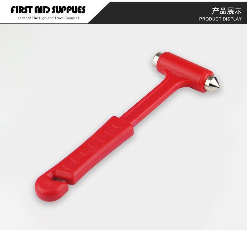 Mini Multifunctional Car Two-In-One Safety Hammer Car Emergency Escape Hammer Window Breaker Solid Life-Saving Hammer