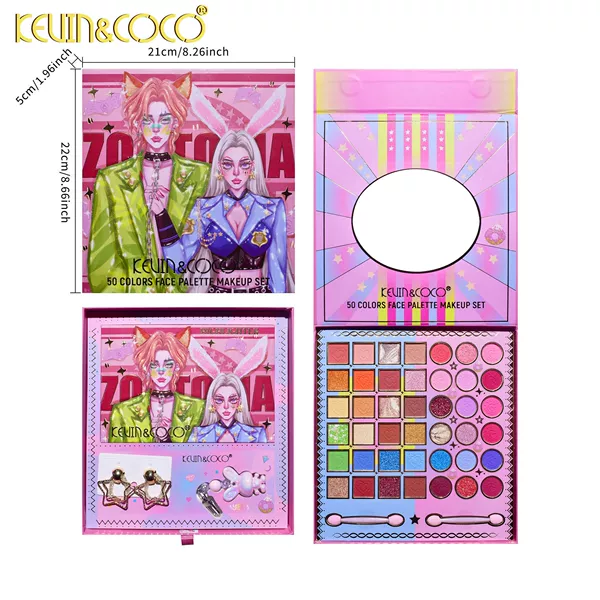 Set, 50 colors