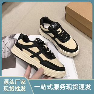 Sneakers Women's Shoes 2025 New Spring and Autumn Student sneaker Women's Shoes Women's Joker White Shoes Explosions German Training Shoes