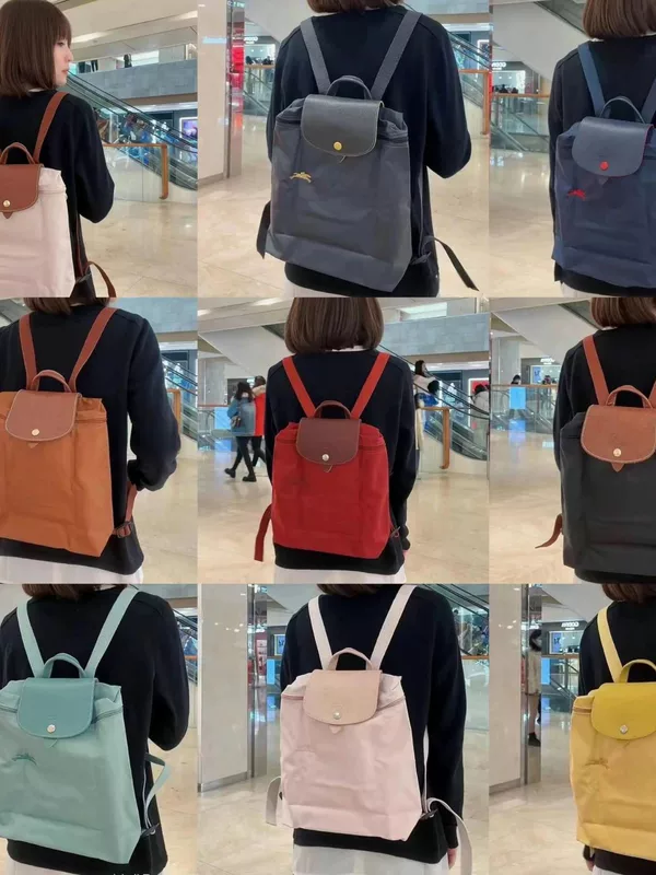 Nylon backpack, travel bag for leisure, classic one-shoulder bag, shoulder bag